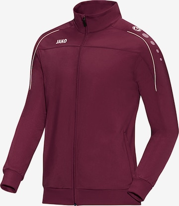 JAKO Athletic Jacket in Red: front