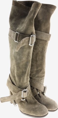 Gianni Barbato Dress Boots in 38 in Brown: front