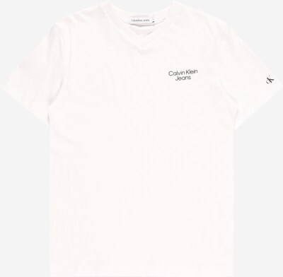 Calvin Klein Jeans Camiseta en negro / blanco, Vista del producto