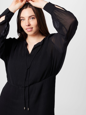 Robe 'Branka' ABOUT YOU Curvy en noir