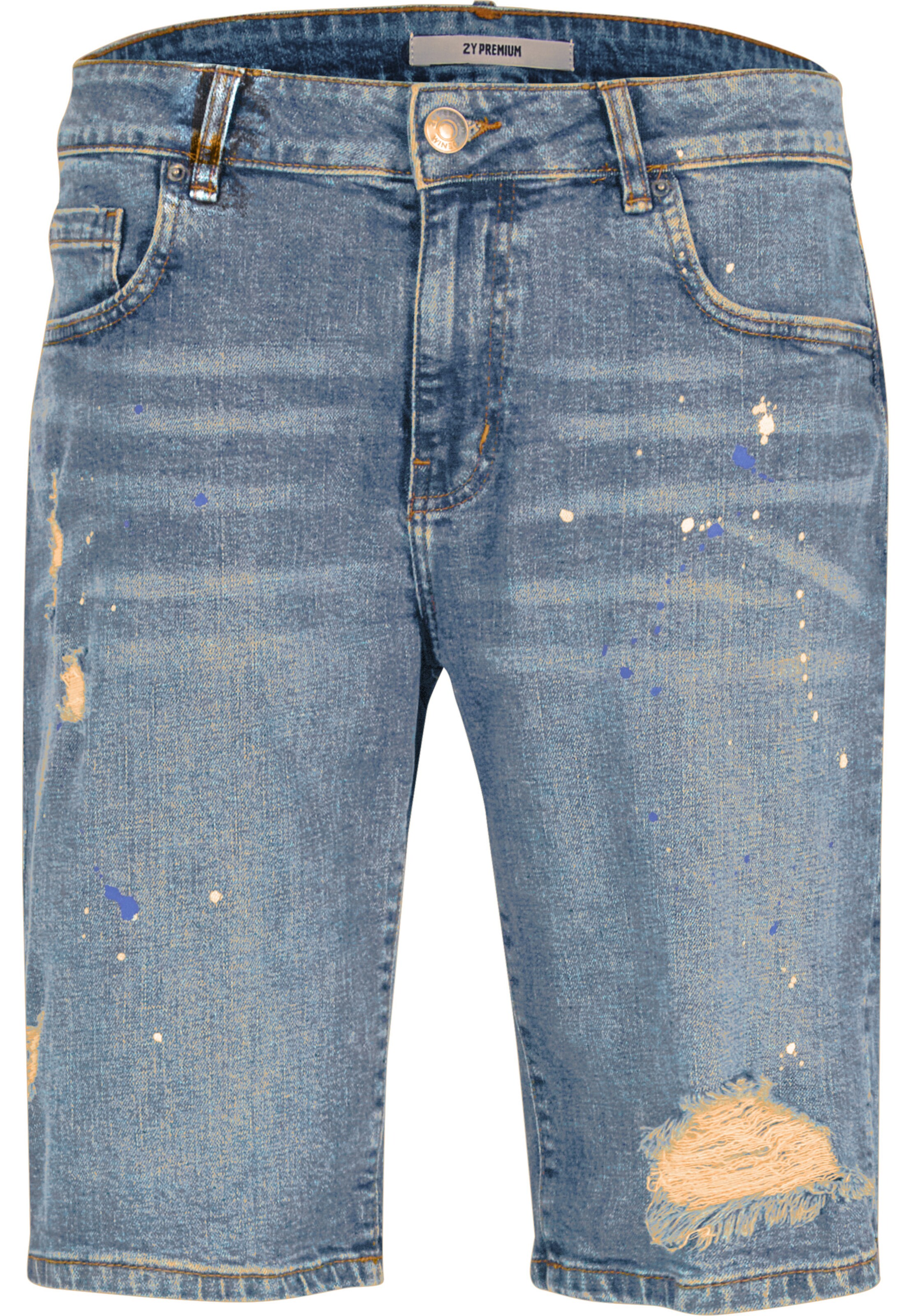 2Y Premium Jeans 'Leonardo' in Blau: Vorderseite