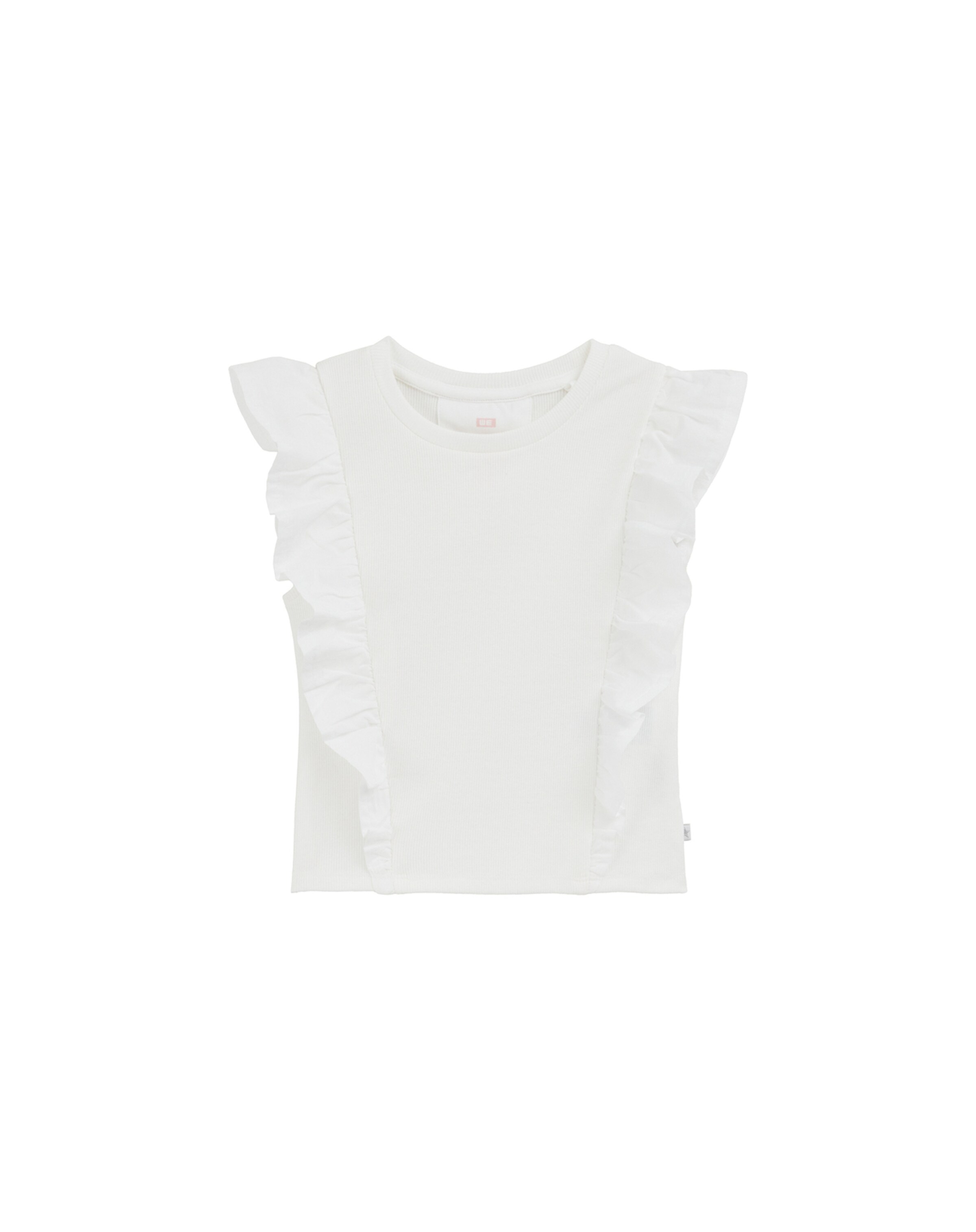 WE Fashion - Camiseta en blanco: frente