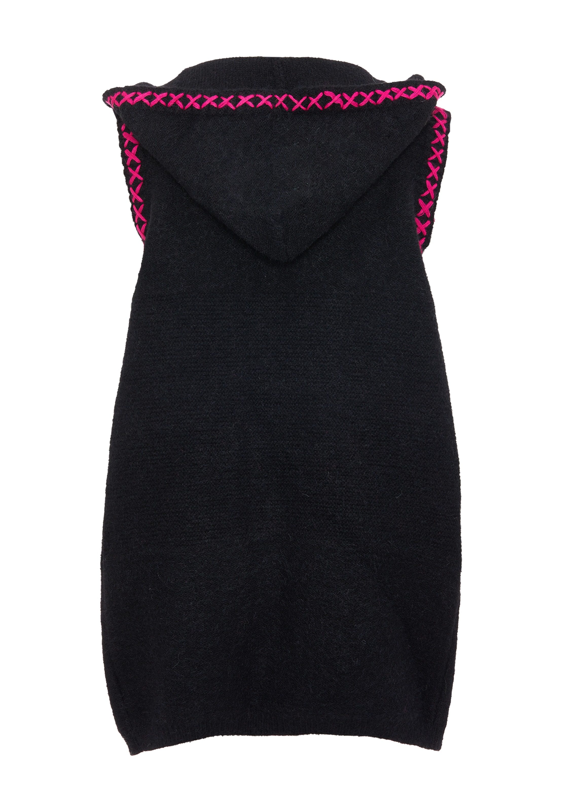 ebeeza Strickweste in Schwarz