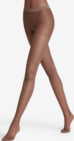 FALKE Strumpfhose 'Invisible Deluxe' in Braun: Vorderseite