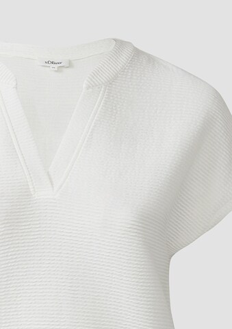 s.Oliver Red Label Plus T-Shirt in Weiß