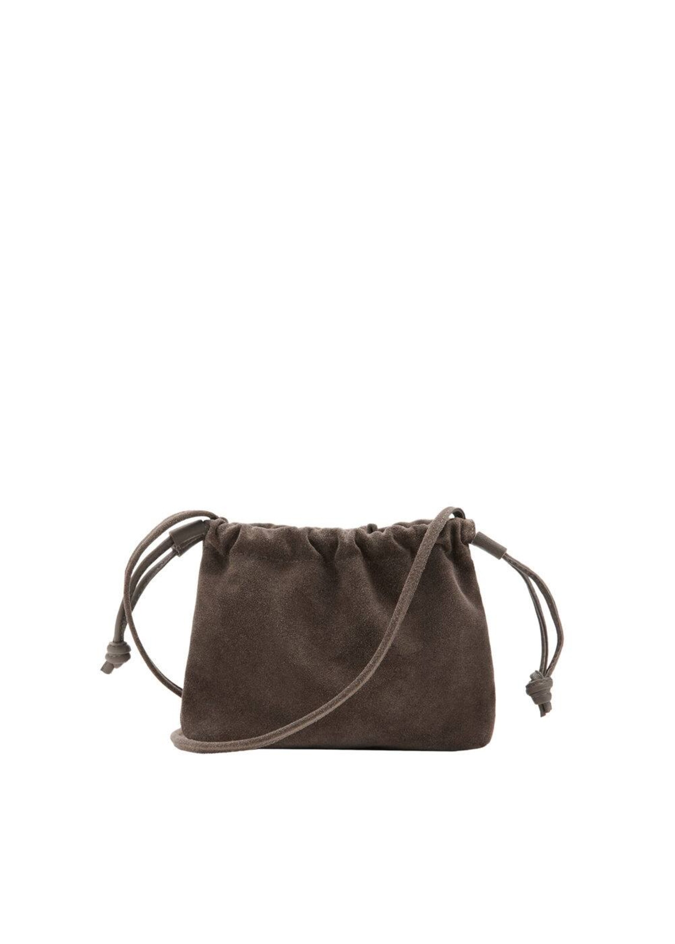 MANGO TEEN Handbag 'Ines' in Brown: front