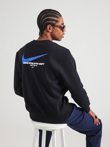 Felpa 'CLUB' di Nike Sportswear in nero: frontale