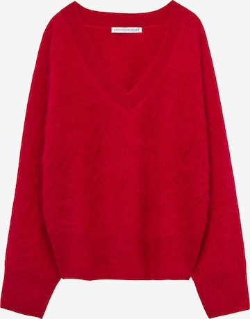 Pullover di Adolfo Dominguez in rosso: frontale