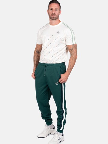 Sergio Tacchini Tapered Sporthose 'New Damarindo' in Grün