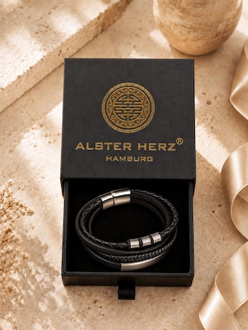 Braccialetto 'MATTEO' di Alster Herz in argento