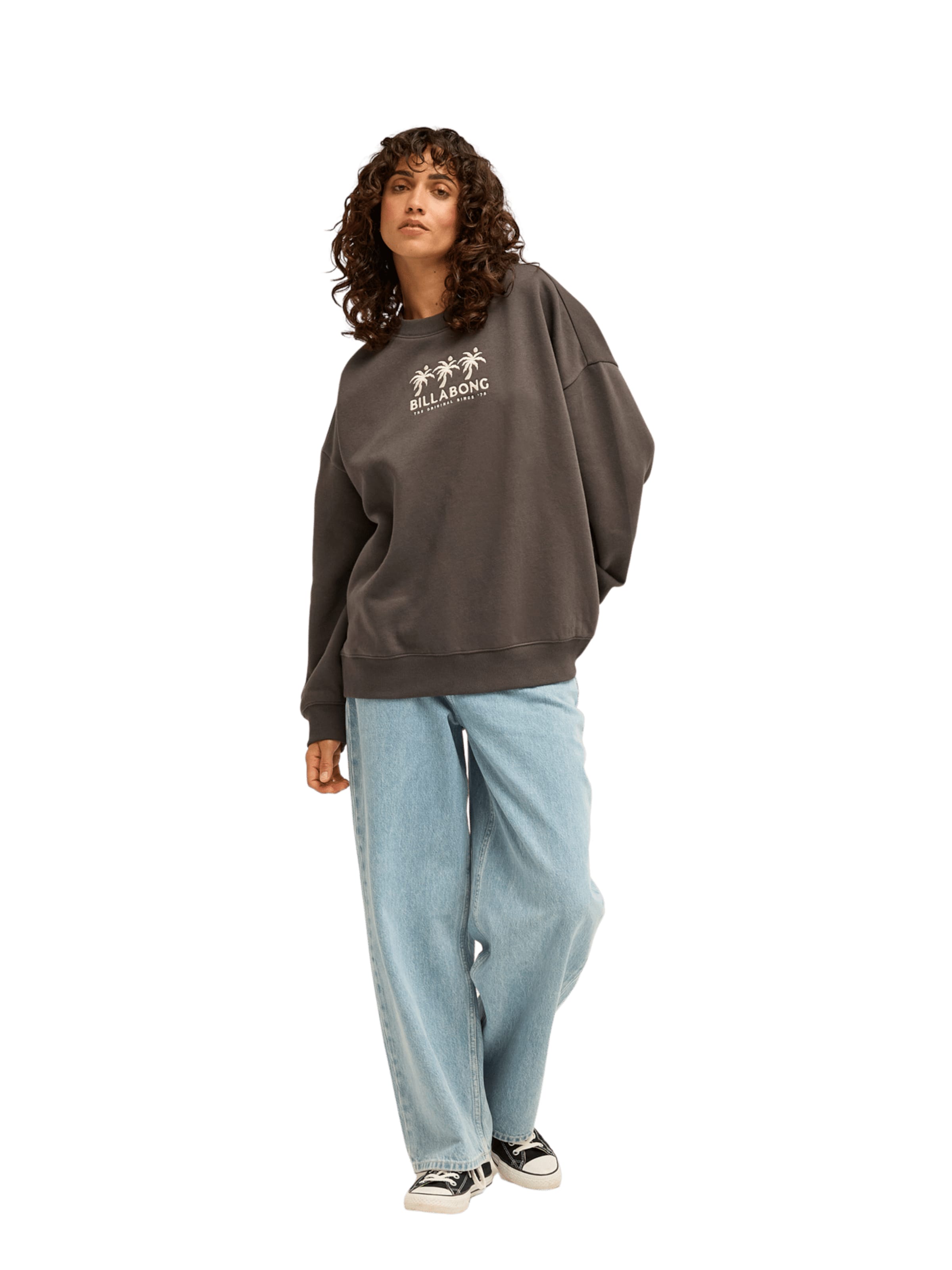 BILLABONGSweater majica 'LIGHT IN SUN' - crna boja