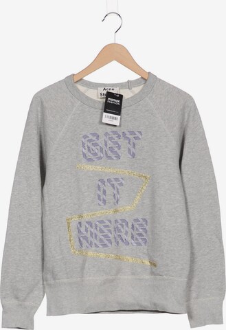 Acne Studios Sweatshirt & Zip-Up Hoodie in XS in Grey: front