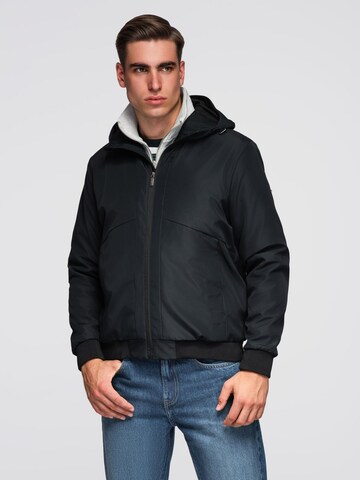 Ombre Between-season jacket in Black