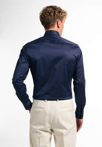 ETERNA Slim fit Overhemd in Blauw