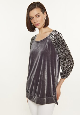 Usha Blouse in Grey