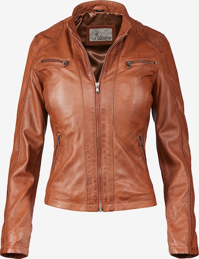 7ELEVEN Lederjacke 'SERuby' in cognac, Produktansicht