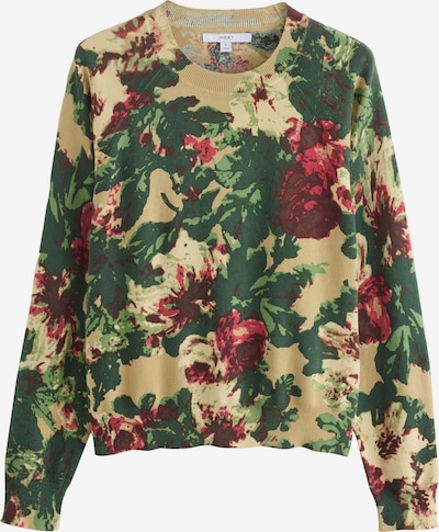 Next Neulepaita värissä vihreä / ruoko / kuusi / viininpunainen, Tuotenäkymä