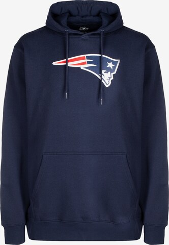 Fanatics Athletic Sweatshirt 'New England Patriots' in Blue: front