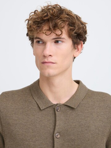 Casual Friday Regular fit Shirt ' CFBELLS ' in Brown