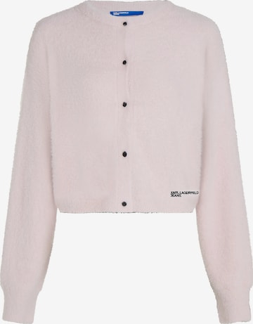 KARL LAGERFELD JEANS Neuletakki värissä vaaleanpunainen: etupuoli