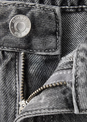 MANGO KIDS Wide leg Jeans in Grijs