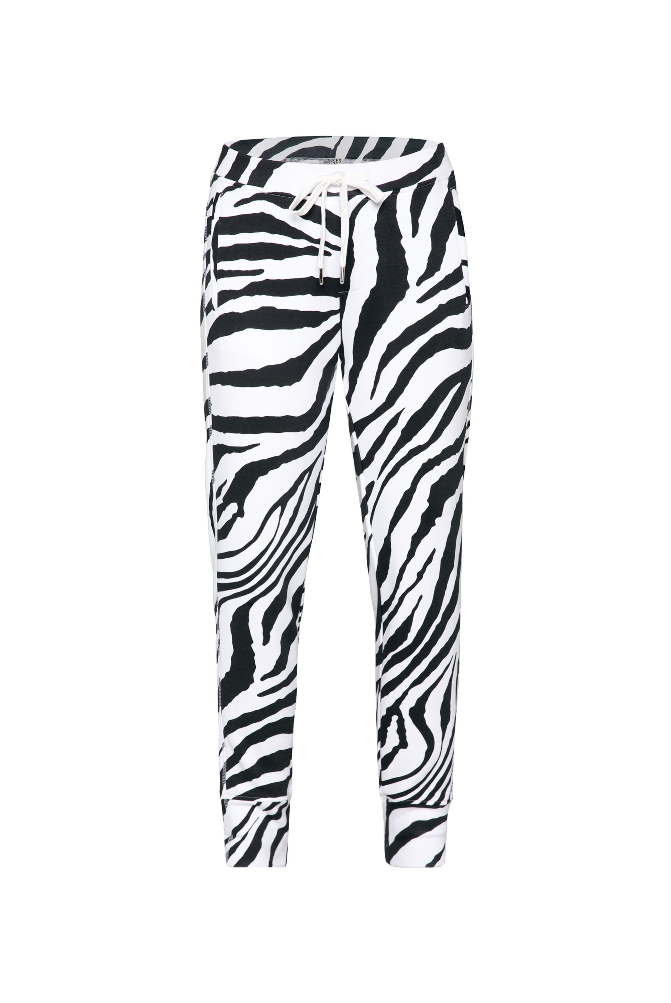 SENSES.THE LABEL Loose fit Pants in Black: front