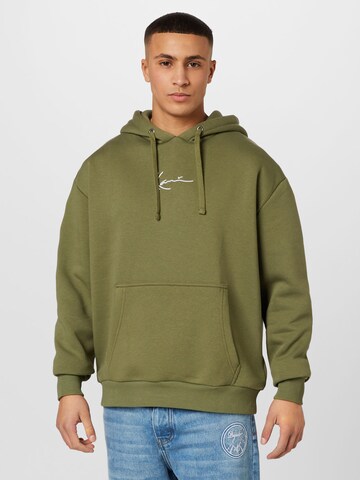 Karl Kani Sweatshirt 'Essential' in Groen: voorkant