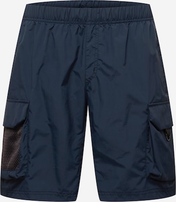 JACK WOLFSKIN Normální Outdoorové kalhoty '365 REBEL' – modrá: přední strana