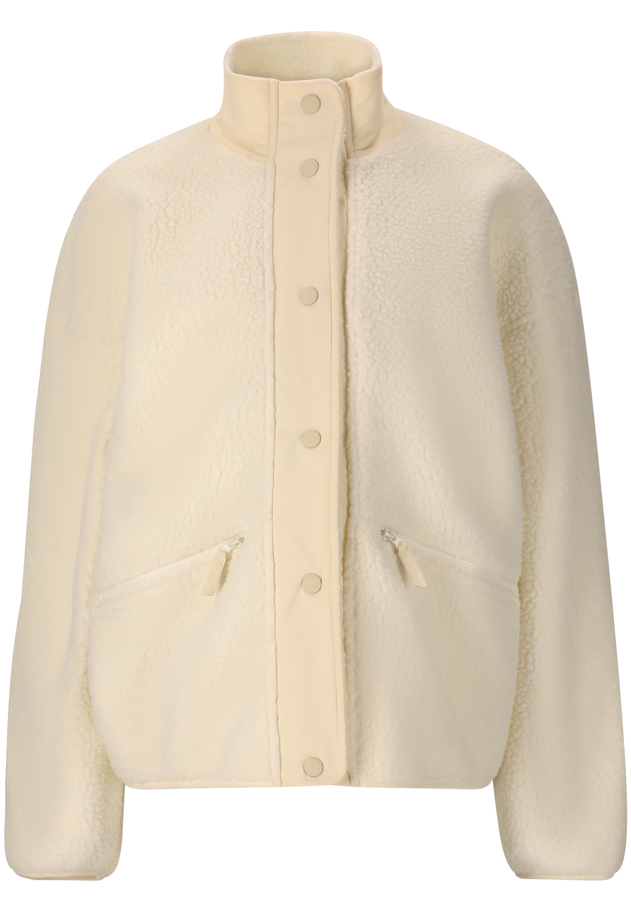 Les'Arcs Tussenjas 'Alakdan' in Wit: voorkant