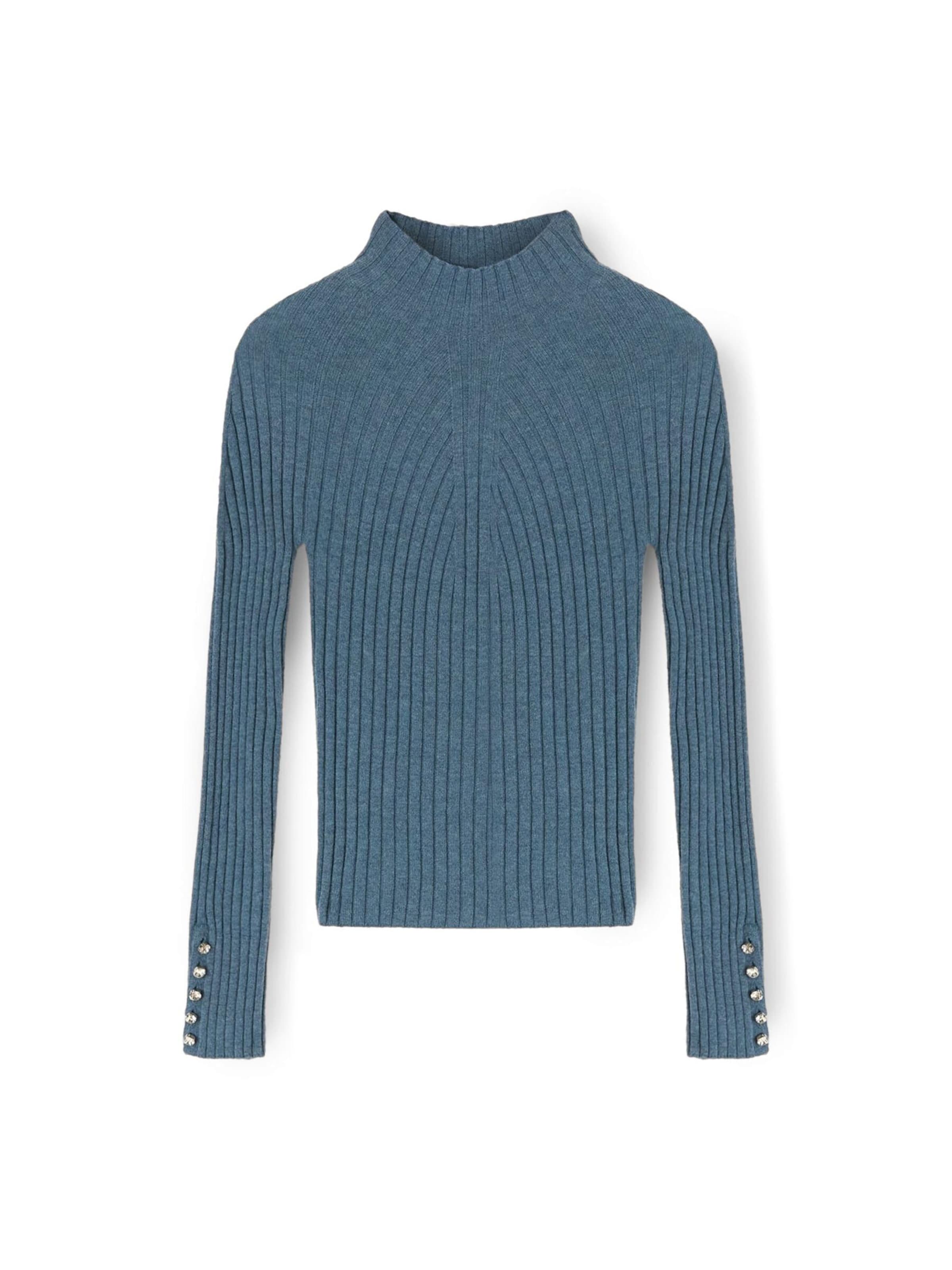 MOTIVI Trui in Blauw: voorkant