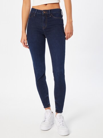 River Island Skinny Fit Дънки 'MOLLY' в синьо: отпред