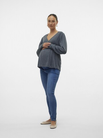 mėlyna Vero Moda Maternity Siauras Džinsai 'VMMPosh'