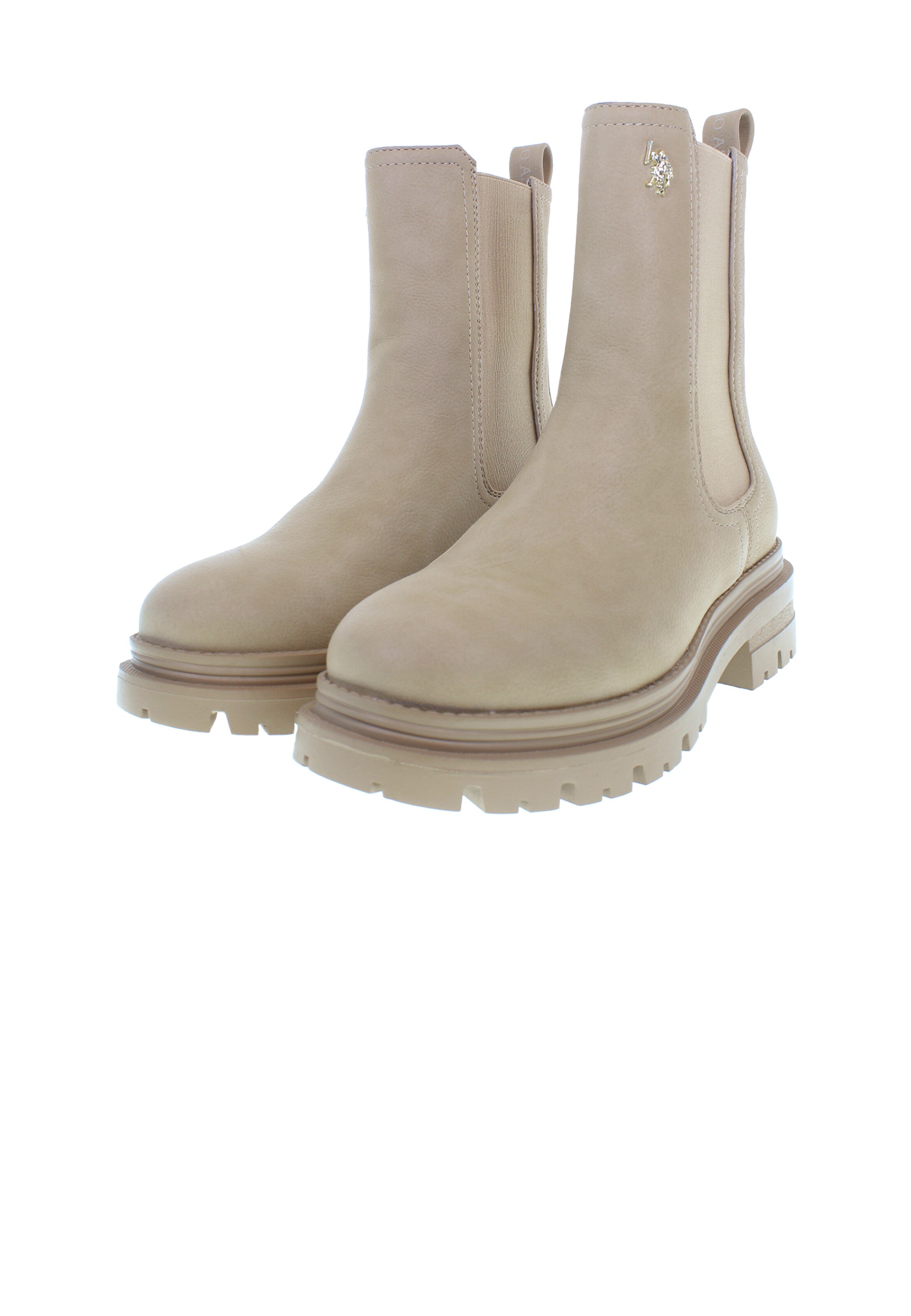 Boots chelsea di U.S. POLO ASSN. in beige
