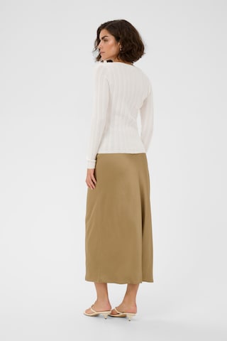 Pull-over 'KASilja' Kaffe en blanc