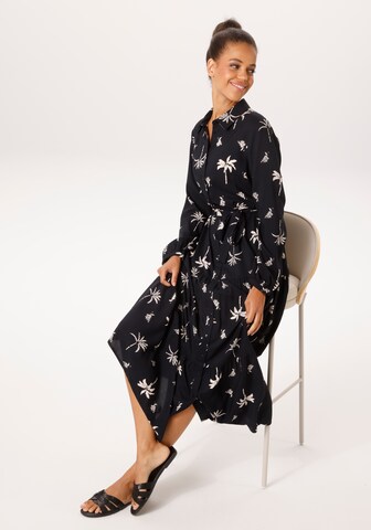 Aniston CASUAL Kleid in Schwarz
