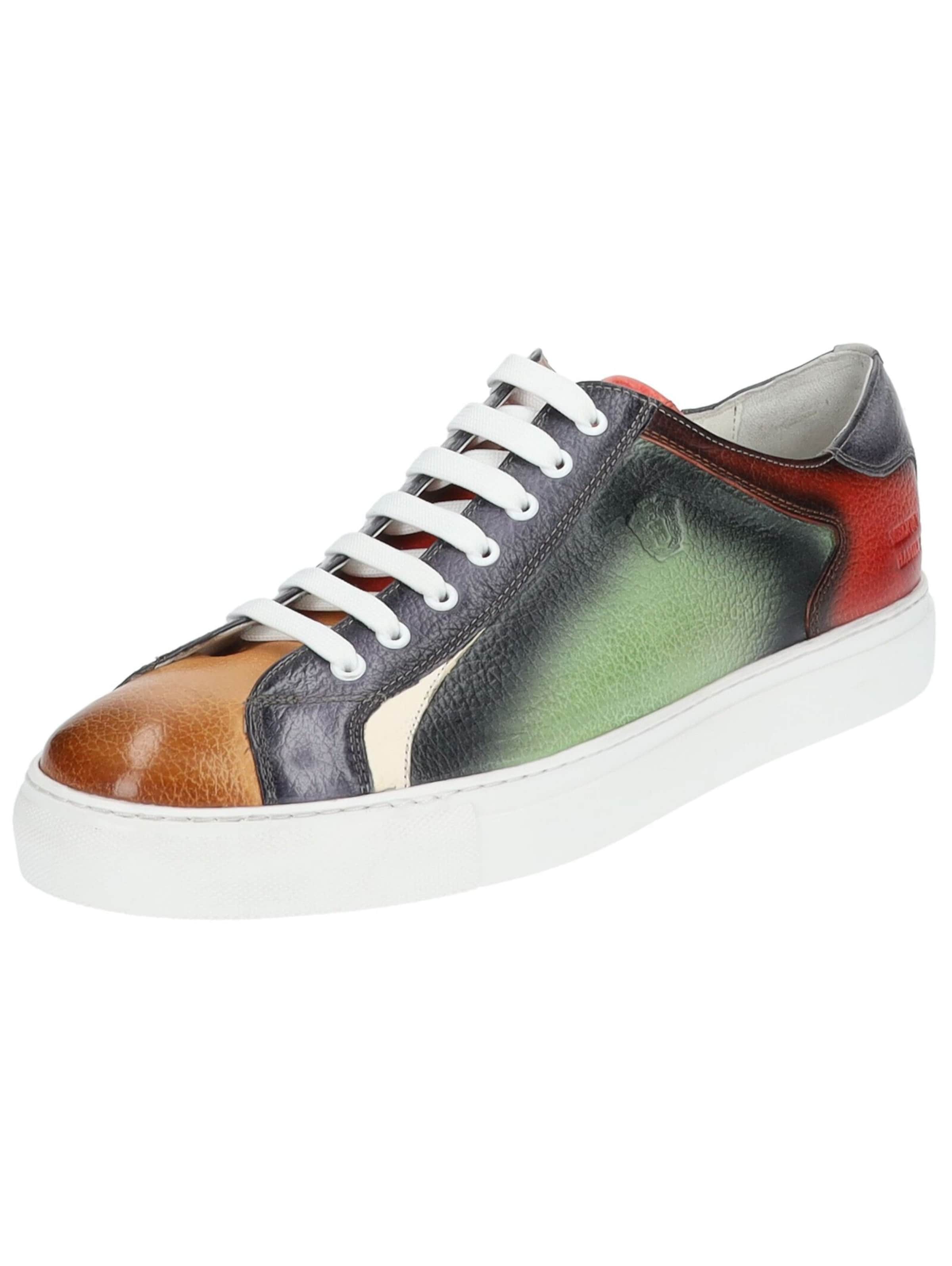 MELVIN & HAMILTON Platform trainers in Mixed colours: front
