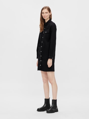 PIECES Shirt Dress 'Perry' in Black
