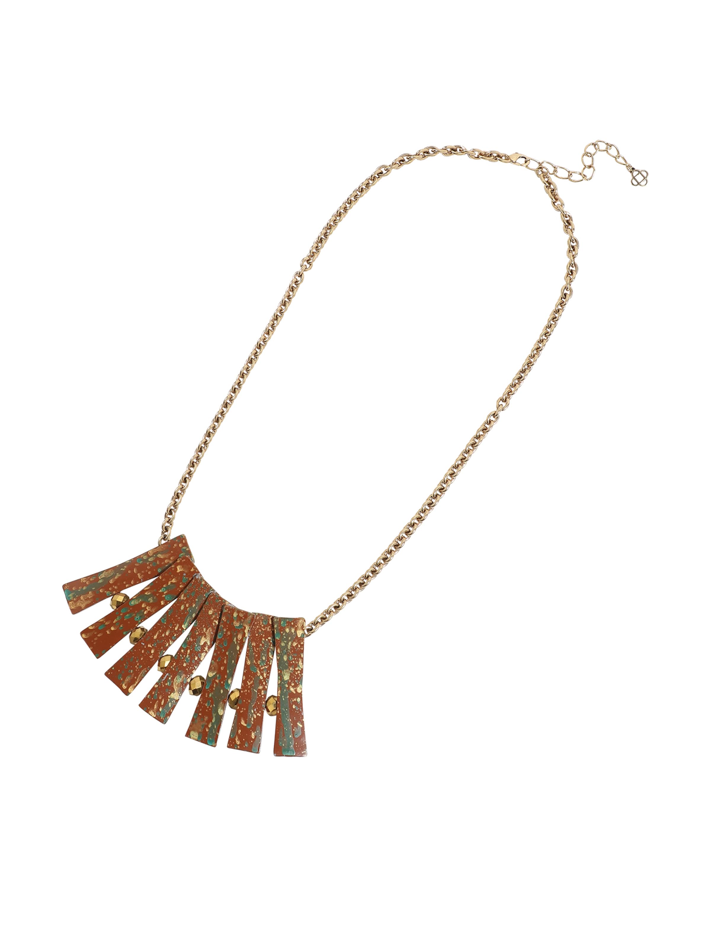 SOHI Lánc 'Mamie' - barna: elől