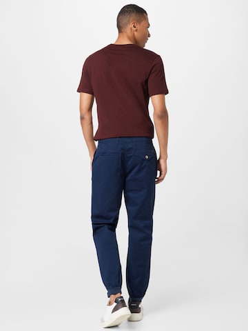 !Solid Regular Chino 'Bishop' in Blauw