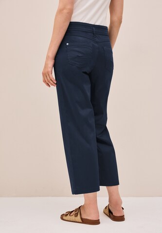 CECIL Wide Leg Hose in Blau