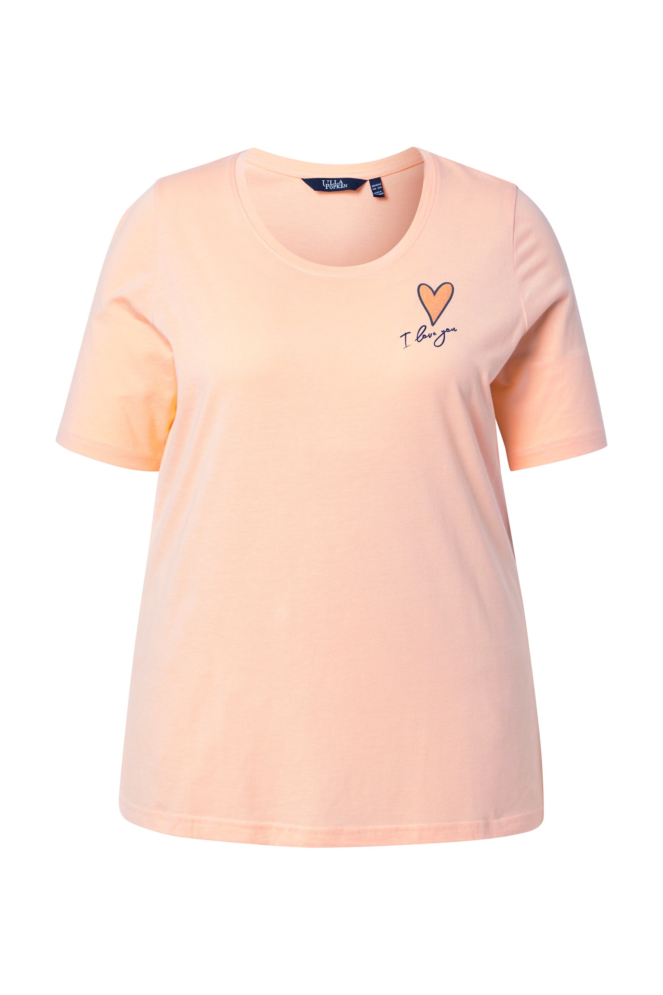 Ulla Popken Shirt in Orange: Vorderseite