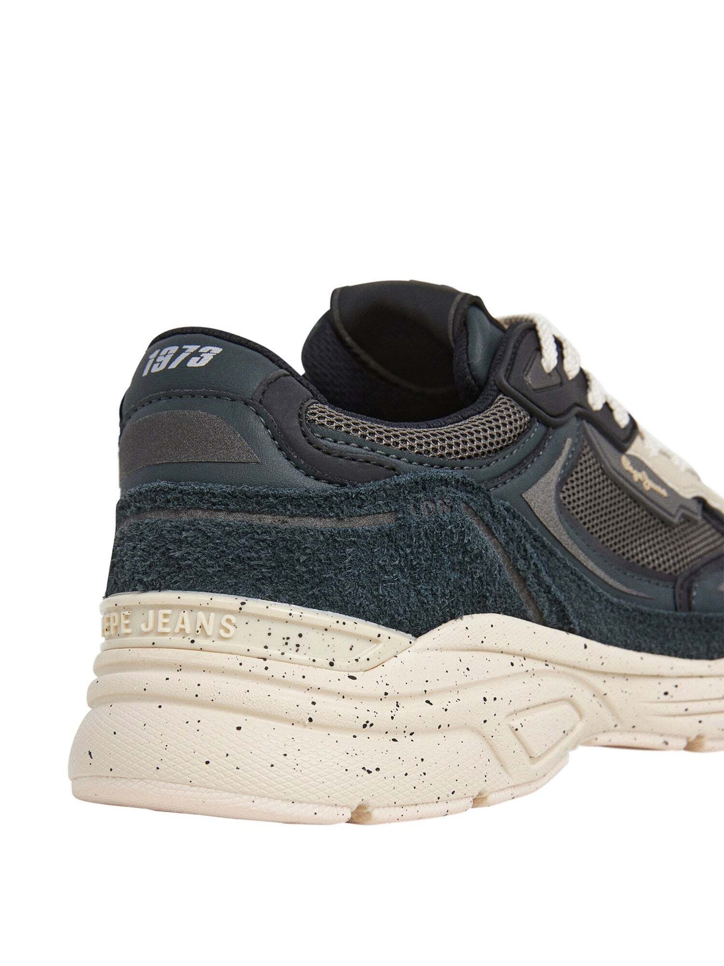 Pepe Jeans Platform trainers 'Dave' in Grey