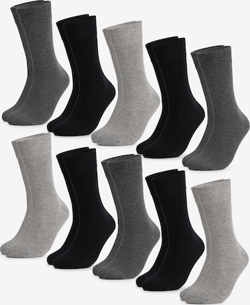 Chaussettes 'Diabetiker Julia' Occulto en gris : devant