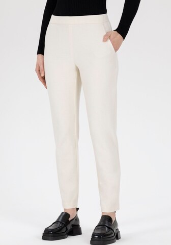 STEHMANN Regular Pants in White: front