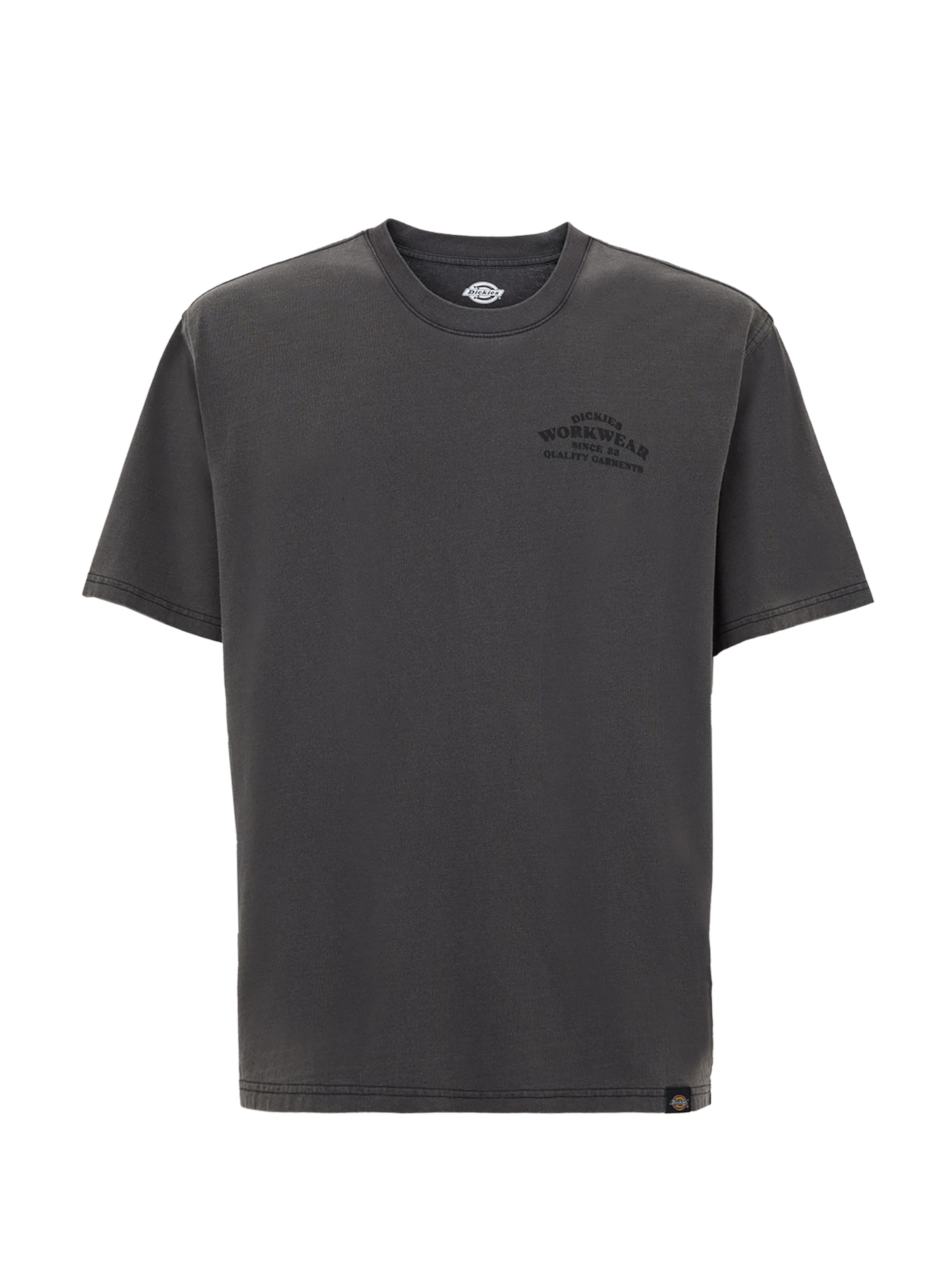 DICKIES T-shirt 'Christiana' i grå: framsida