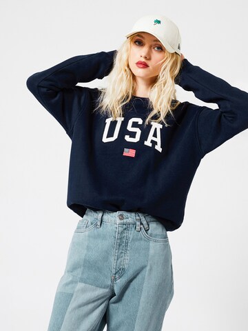 Sweat-shirt America Today en bleu