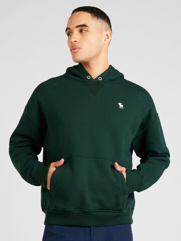 Abercrombie & Fitch Sweatshirt 'APAC' i grön: framsida