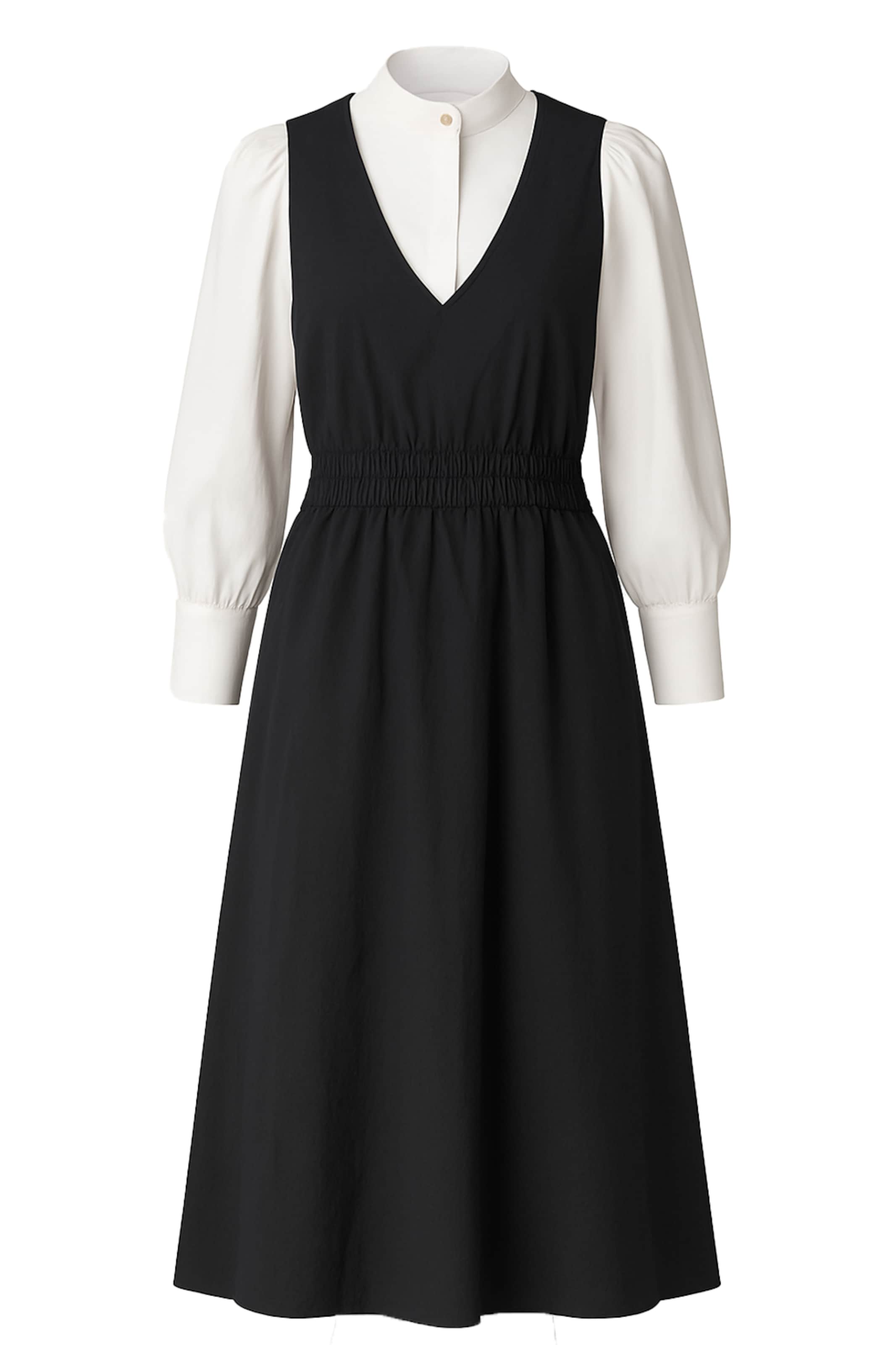 Touche Prive Robe en noir, Vue avec produit