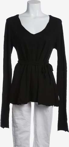 AMERICAN VINTAGE Shirt langarm M in Schwarz: Vorderseite