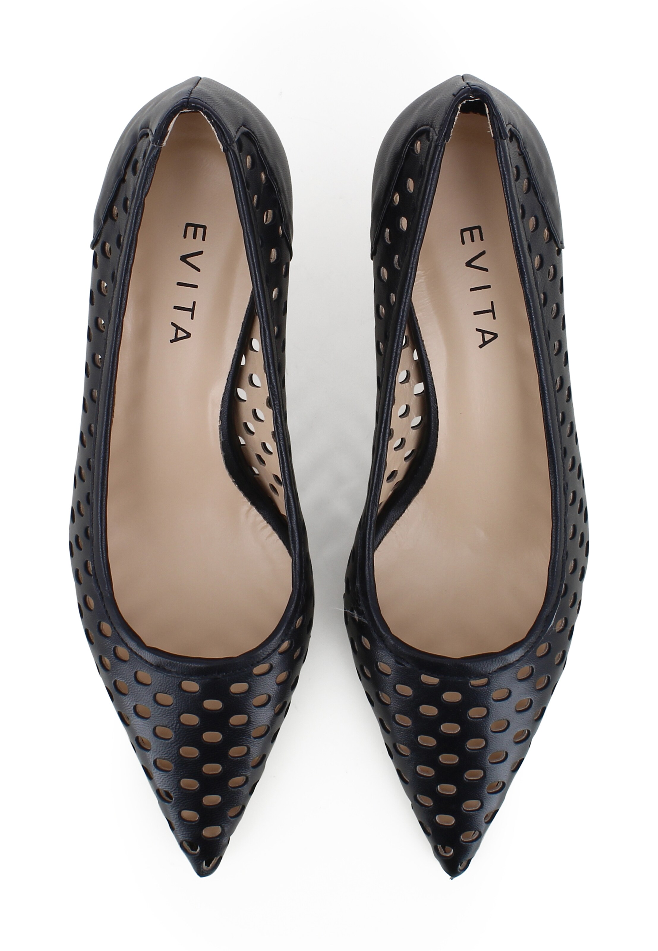 Escarpins 'PERLA' EVITA en noir